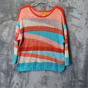 Ruby Rd. Vibrant Striped Sweater
